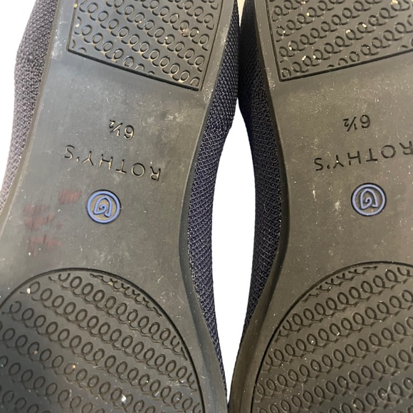 Rothy's Rounded Toe Flats in Maritime Navy Blue - Size 6.5 - Picture 11 of 11
